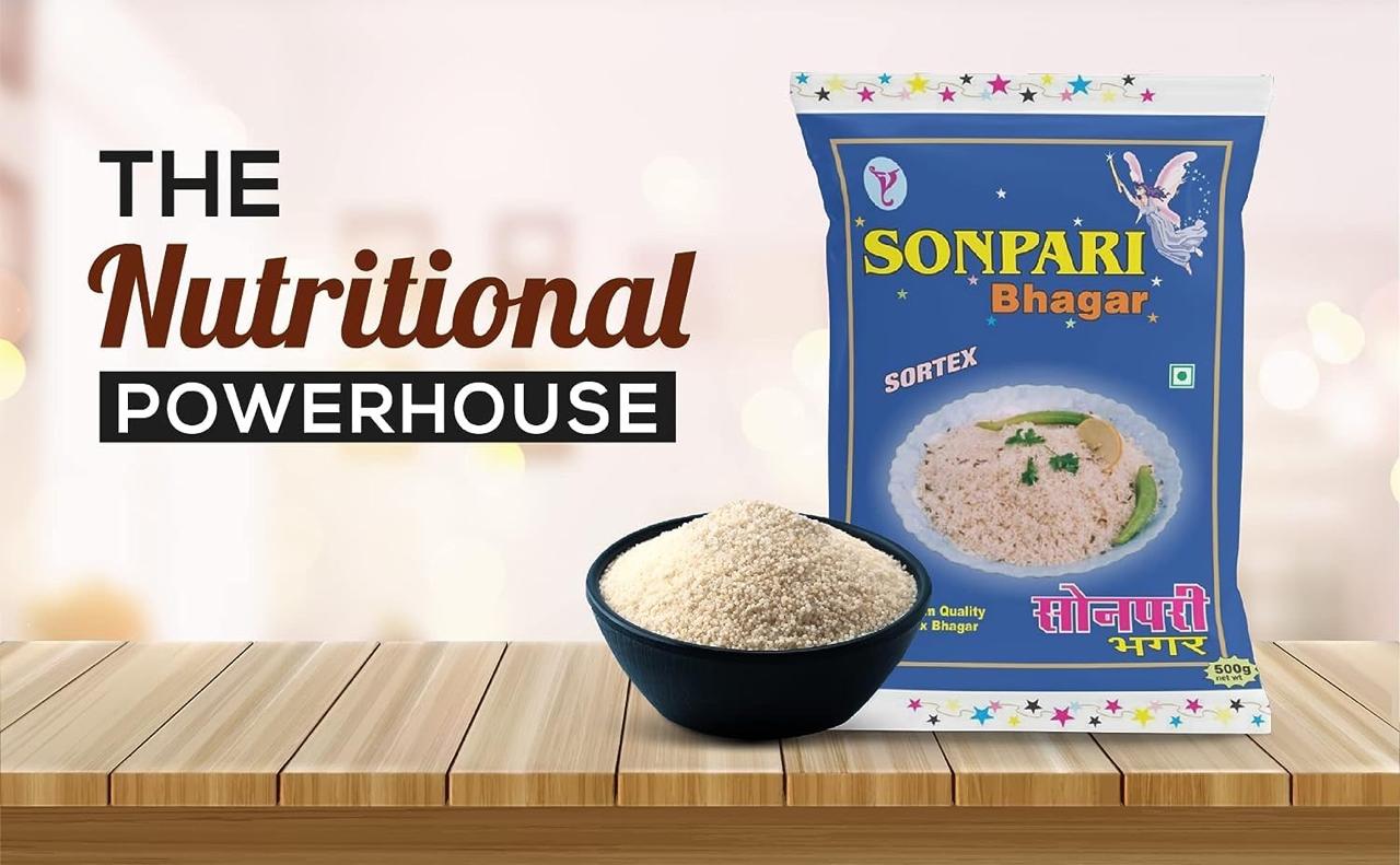 Sonpari Bhagar | Barnyard Millet | Bhagar for Vrat (Upvas/Fast) - 500 gm Pack of 3