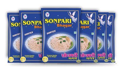Sonpari Bhagar | 3 Kg | Barnyard Millet | Samak | Samo | Vari |Bhagar | Gluten-Free 500 gm (Pack of 6)